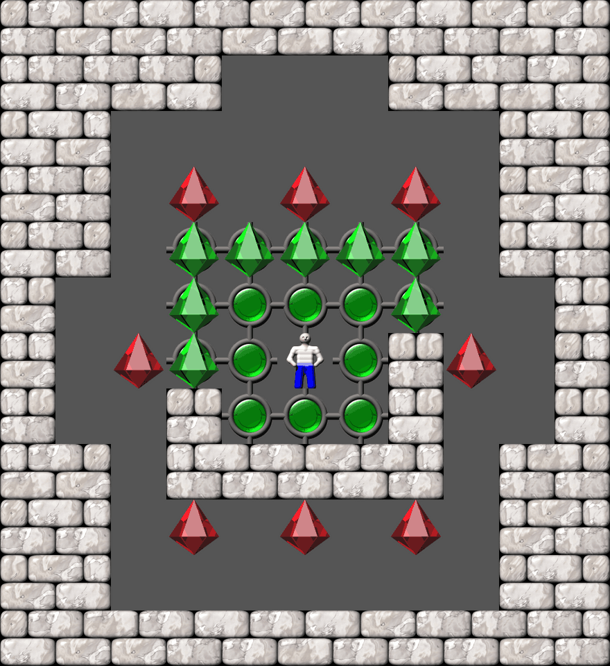 Сокобан More Bugs collections уровень 231
